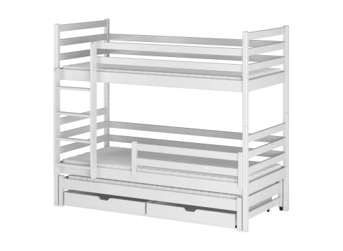LUK 80x170 white bunk bed Lano Furniture