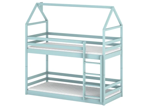 AXEL 80x170 blue house bunk bed Lano Furniture
