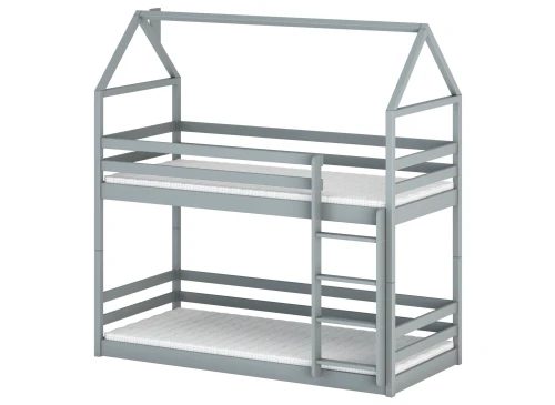 AXEL 90x200 grey house bunk bed Lano Furniture
