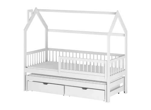 PAPI 90x200 white children's house bed Lano Furniture