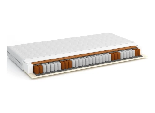 ANDE 140x190 medium-firm 19 cm pocket spring mattress with latex and coconut insole Lano Furniture
