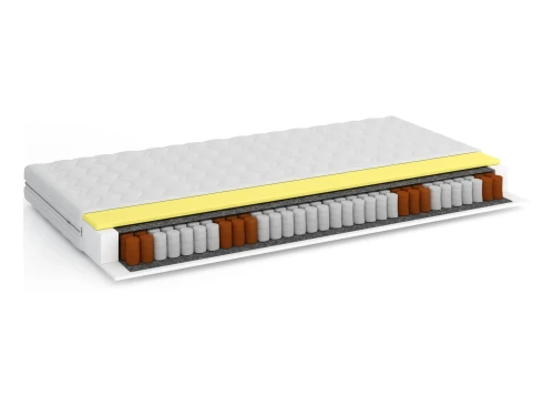 LUNO 130x200 medium-firm 19 cm pocket spring with visco insole mattress Lano Furniture