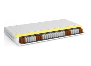 LUNO 140x200 medium-firm 19 cm pocket spring with visco insole mattress Lano Furniture