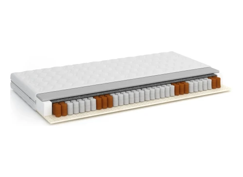 OSLO 140x200 medium-firm 19 cm pocket spring mattress with latex insole Lano Furniture