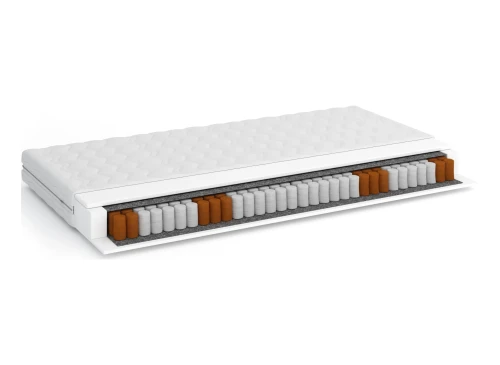 PASS 100x190 Orta Sert 18 cm Paket Yaylı Yatak Lano Meble