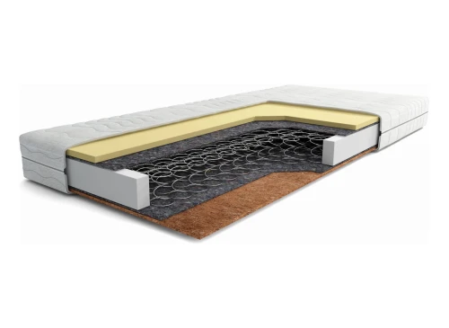 POLLO 70x170 medium-firm 14 cm bonell spring thermoelastic mattress with coconut Lano Furniture