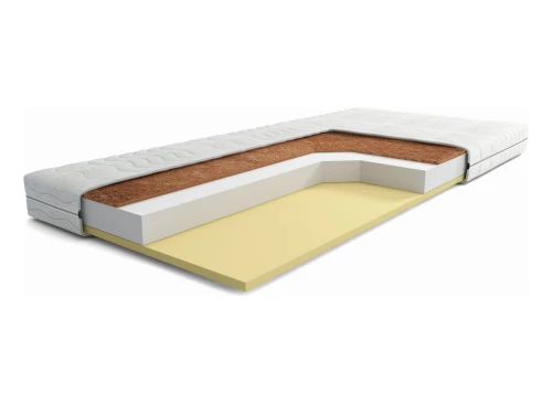 SALLY 90x160 medium-firm 8 cm foam coconut thermoelastic mattress Lano Furniture