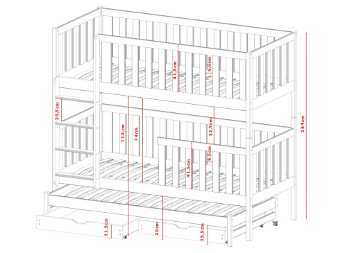 LEA bunk bed Lano Furniture
