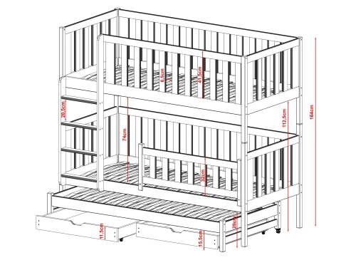 LEA bunk bed Lano Furniture