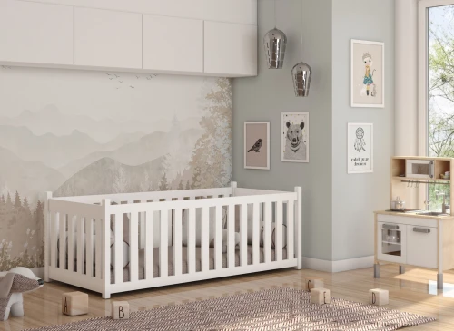 CONCEPT 90x180 pink children's cot bed Lano Furniture