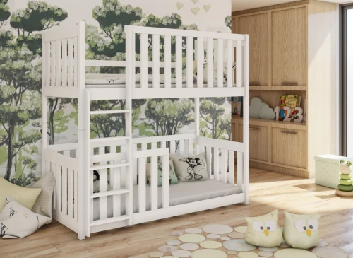KONRAD 80x180 grey bunk bed Lano Furniture
