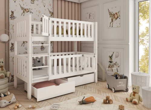 KONRAD 90x180 graphite bunk bed Lano Furniture
