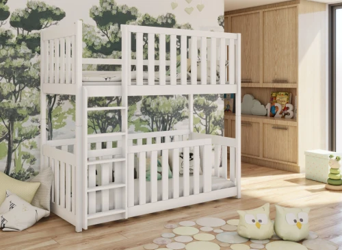 KONRAD 80x190 graphite bunk bed Lano Furniture