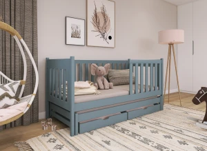 KAJA 90x190 grey bunk bed Lano Furniture