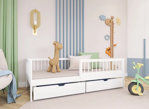 EDI 80x180 white children's bed Lano Furniture