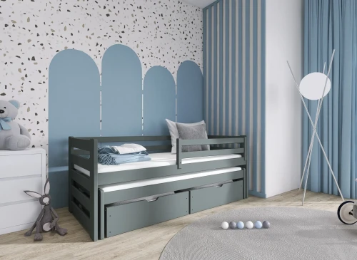 SENSO 90x180 Grafit Yavrulu Ranza Lano Meble