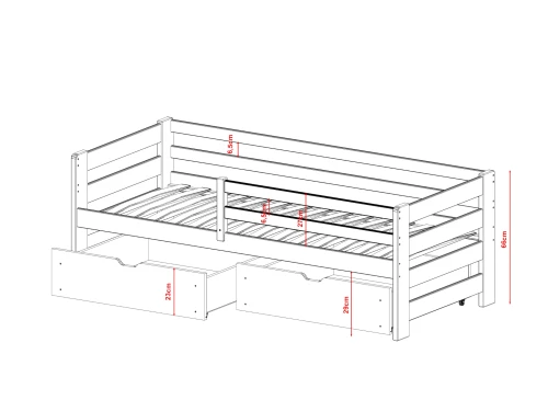 ERGO children's bed Lano Furniture