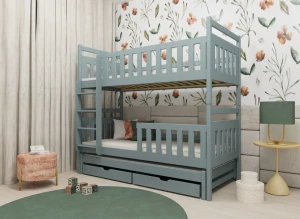 KLARA 90x180 grey bunk bed Lano Furniture