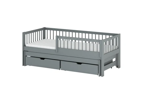 SOFTI 90x200 grey children's bed Lano Furniture