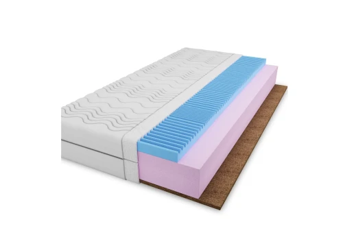 ROYAL 80x200 Orta Sert 15 cm Sünger-Hindistan Cevizi Yatak Lano Meble