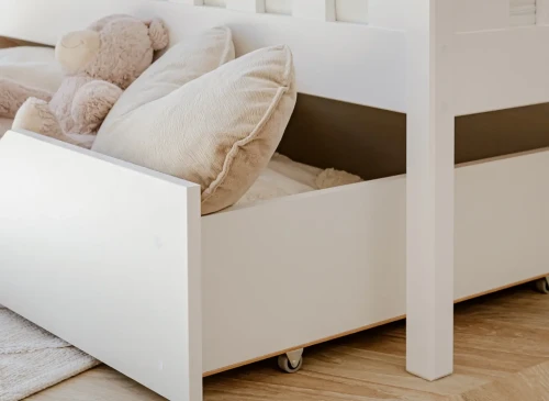 DAWID 90x200 white bunk bed Lano Furniture