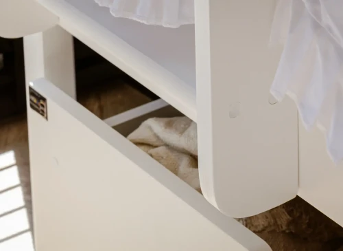 DAWID 90x200 white bunk bed Lano Furniture
