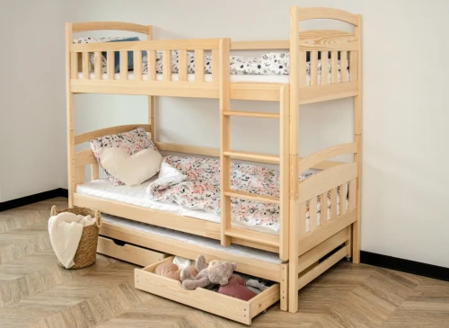 BLANKA 90x190 pine bunk bed Lano Furniture
