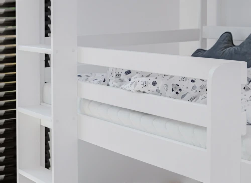 TED 80x180 white bunk bed Lano Furniture