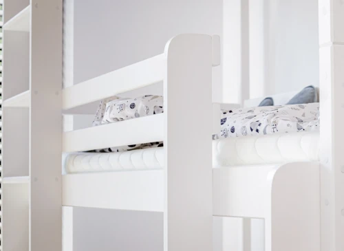 TED 80x180 white bunk bed Lano Furniture