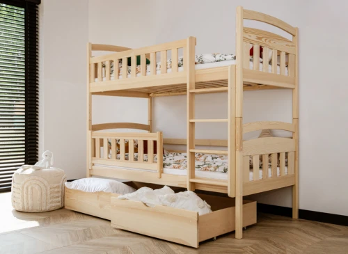 IGNAŚ 90x200 pine bunk bed Lano Furniture