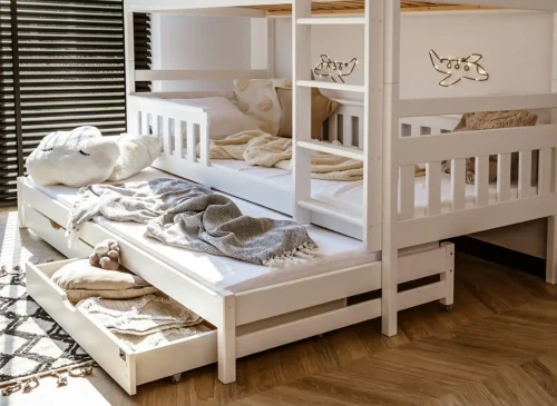KORS 90x200 white bunk bed Lano Furniture