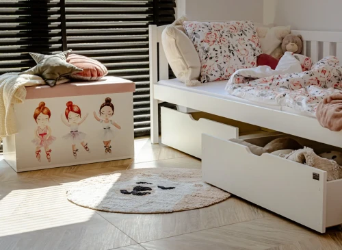 GUCIO 90x200 white children's bed Lano Furniture