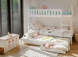 BLANKA 80x170 white bunk bed Lano Furniture