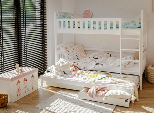 BLANKA 80x160 white bunk bed Lano Furniture