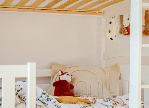 IGNAŚ 90x190 white bunk bed Lano Furniture