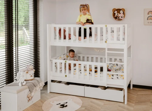KSAWERY 80x180 beyaz ranza Lano Möbel