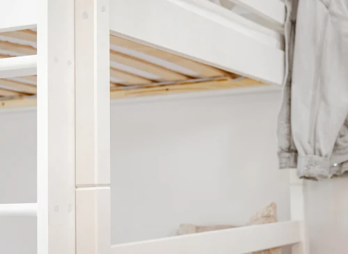 LUK 90x200 white bunk bed Lano Furniture