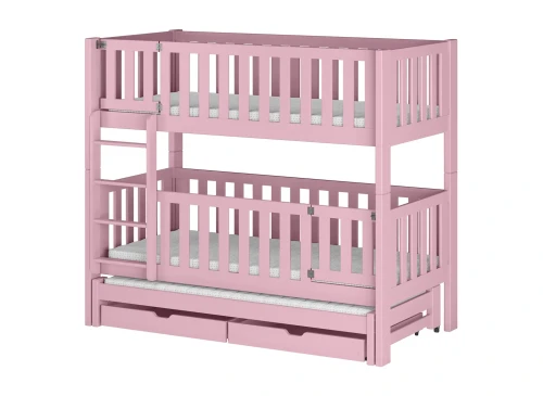 AGATA 80x180 pink bunk bed Lano Furniture