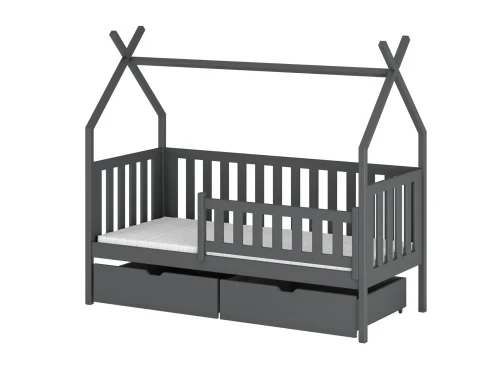 SIMBA 90x200 graphite children’s tipi bed Lano Furniture