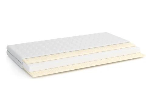 LATTE 100x180 Orta Sert 18 cm Çift Taraflı Lateks ve Sünger Yatak Lano Meble