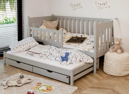 KAJA 90x200 grey bunk bed Lano Furniture