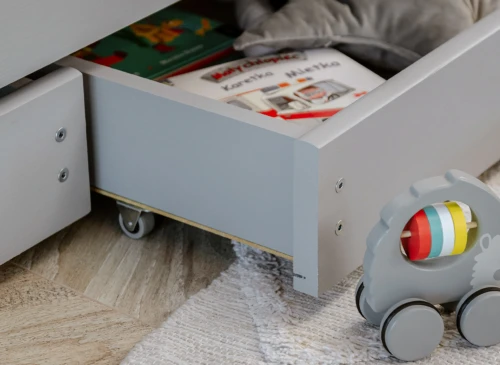 KAJA 90x180 grey bunk bed Lano Furniture