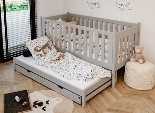 KAJA 90x180 grey bunk bed Lano Furniture