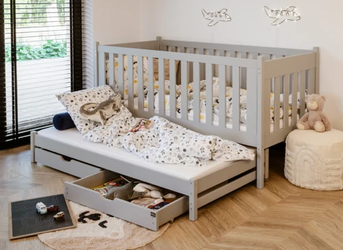 KAJA 90x180 grey bunk bed Lano Furniture