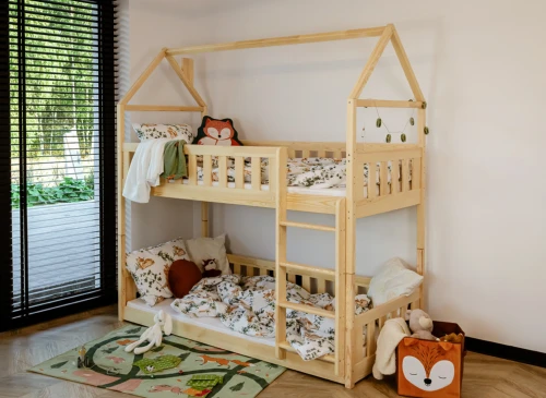 POLA 80x160 pine bunk bed Lano Furniture