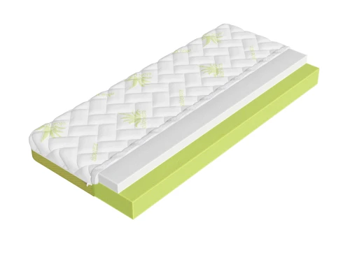 STRONG 80x190 mittelharte 13 cm Schaum-Aloe-Matratze von Lano Meble
