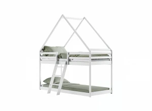 SWEET 80x180 graphite house bunk bed Lano Furniture