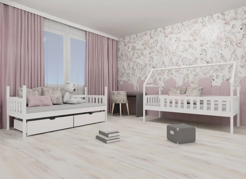 GAJA 90x200 blue bunk bed Lano Furniture