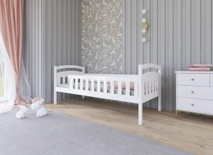 MIA 90x190 pine loft bed Lano Furniture