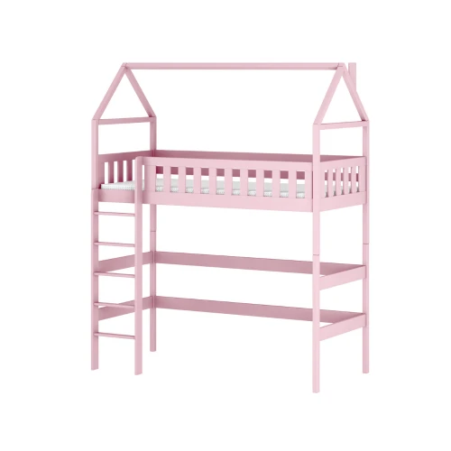 OTYLIA 80x200 pink loft bed Lano Furniture